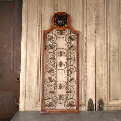 #54095 - Wood&nbsp;&&nbsp;Metal&nbsp;Wall&nbsp;Hanging&nbsp;with&nbsp;Fox&nbsp;Head&nbsp;image
