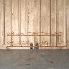 #54133 - Metal&nbsp;Wire&nbsp;Wall&nbsp;Mount&nbsp;Hat&nbsp;&&nbsp;Coat&nbsp;Rack&nbsp;image