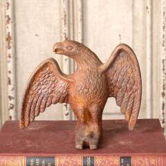 #54147 - Salvaged&nbsp;Antique&nbsp;Cast&nbsp;Iron&nbsp;Eagle&nbsp;Snow&nbsp;Bird&nbsp;image