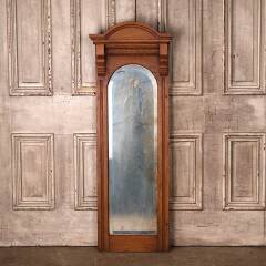 #54252 - 18x51&nbsp;Antique&nbsp;Beveled&nbsp;Mirror&nbsp;in&nbsp;Ornate&nbsp;Frame&nbsp;image