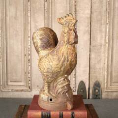 #54328 - 6x14&nbsp;Cast&nbsp;Iron&nbsp;Rooster&nbsp;Finial&nbsp;image