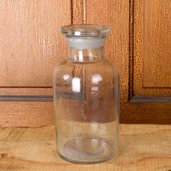 #54400 - 4x8&nbsp;Antique&nbsp;Glass&nbsp;Apothecary&nbsp;Jar&nbsp;&&nbsp;Lid&nbsp;image