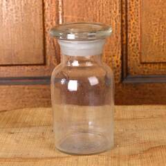 #54401 - 2x6&nbsp;Antique&nbsp;Glass&nbsp;Apothecary&nbsp;Jar&nbsp;&&nbsp;Lid&nbsp;image