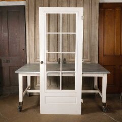 #54520 - 32x80&nbsp;Salvaged&nbsp;Antique&nbsp;Wood&nbsp;Storm&nbsp;Door&nbsp;image