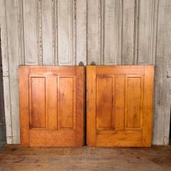 #54528 - 56x35&nbsp;Antique&nbsp;2&nbsp;Panel&nbsp;Wood&nbsp;Cabinet&nbsp;Doors&nbsp;image