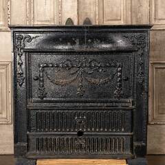 #54532 - 32x31&nbsp;Antique&nbsp;Fireplace&nbsp;Insert&nbsp;&&nbsp;Surround&nbsp;image