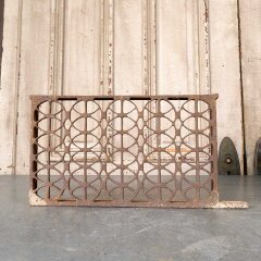 #54540 - 17x9&nbsp;Antique&nbsp;Cast&nbsp;Iron&nbsp;Foundation&nbsp;Vent&nbsp;Grate&nbsp;image