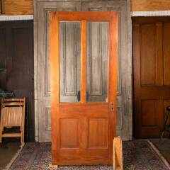 #54566 - 36x84&nbsp;Antique&nbsp;2&nbsp;Lite&nbsp;Wood&nbsp;Entry&nbsp;Door&nbsp;image