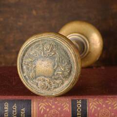 #54666 - Antique&nbsp;Brass&nbsp;Doorknobs&nbsp;Door&nbsp;Hardware&nbsp;image