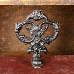 #54715 - 4x5&nbsp;Ornate&nbsp;Cast&nbsp;Iron&nbsp;Fence&nbsp;Finial&nbsp;image