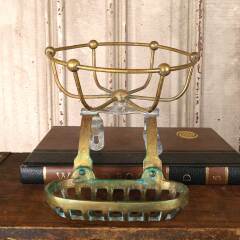 #54811 - Antique&nbsp;Brass&nbsp;Clawfoot&nbsp;Bathtub&nbsp;Soap&nbsp;Holder&nbsp;image