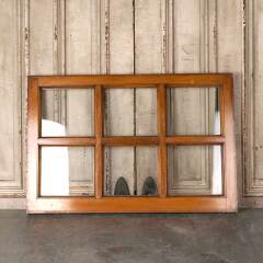 #54852 - 36x24&nbsp;Antique&nbsp;6&nbsp;Lite&nbsp;Wood&nbsp;Transom&nbsp;Window&nbsp;image