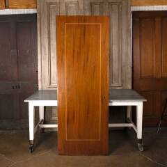 #54887 - 30x81&nbsp;Antique&nbsp;Interior&nbsp;Slab&nbsp;Door&nbsp;w/&nbsp;Inlay&nbsp;image