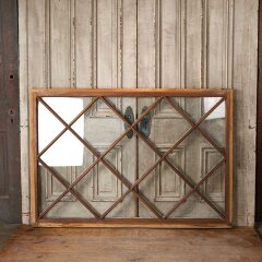 #54923 - 61x42&nbsp;Antique&nbsp;Diamond&nbsp;Divided&nbsp;Lite&nbsp;Window&nbsp;image