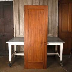 #54927 - 28x77&nbsp;Antique&nbsp;1&nbsp;Panel&nbsp;Wood&nbsp;Interior&nbsp;Door&nbsp;image