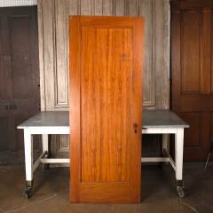 #54928 - 28x77&nbsp;Antique&nbsp;1&nbsp;Panel&nbsp;Wood&nbsp;Interior&nbsp;Door&nbsp;image