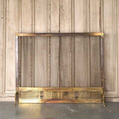 #54979 - 40x32&nbsp;Antique&nbsp;Brass&nbsp;Fireplace&nbsp;Ember&nbsp;Screen&nbsp;image