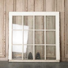 #55019 - 32x32&nbsp;Antique&nbsp;Divided&nbsp;12&nbsp;Lite&nbsp;Wood&nbsp;Window&nbsp;image