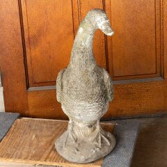 #55104 - Vintage&nbsp;Concrete&nbsp;Goose&nbsp;Garden&nbsp;Ornament&nbsp;image