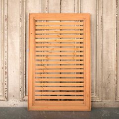 #55206 - 21x33&nbsp;Salvaged&nbsp;Slatted&nbsp;Wood&nbsp;Cabinet&nbsp;Door&nbsp;image