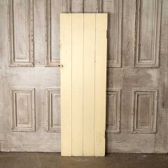 #55258 - 17x55&nbsp;Antique&nbsp;Slatted&nbsp;Wood&nbsp;Cabinet&nbsp;Door&nbsp;image