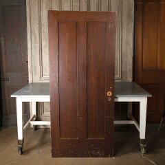 #55263 - 33x74&nbsp;Salvaged&nbsp;Antique&nbsp;2&nbsp;Panel&nbsp;Interior&nbsp;Door&nbsp;image