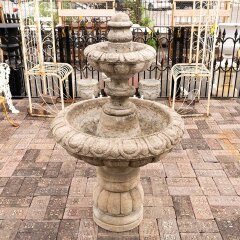 #55385 - 32x51&nbsp;Ornate&nbsp;Cast&nbsp;Concrete&nbsp;Garden&nbsp;Fountain&nbsp;image
