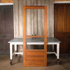 #55436 - 32x82&nbsp;Salvaged&nbsp;Antique&nbsp;Wood&nbsp;Screen&nbsp;Door&nbsp;image
