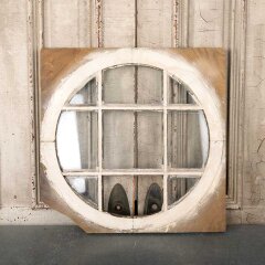 #55462 - 24x24&nbsp;Antique&nbsp;Round&nbsp;Divided&nbsp;9&nbsp;Lite&nbsp;Window&nbsp;image