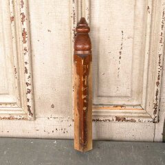 #55481 - Antique&nbsp;Interior&nbsp;Corner&nbsp;Baseboard&nbsp;Trim&nbsp;Block&nbsp;image