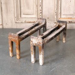 #55546 - Cast&nbsp;Iron&nbsp;Fireplace&nbsp;Fire&nbsp;Dogs&nbsp;Log&nbsp;Holders&nbsp;image