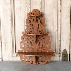 #55573 - Antique&nbsp;Ornate&nbsp;Wood&nbsp;Tiered&nbsp;Wall&nbsp;Shelf&nbsp;image