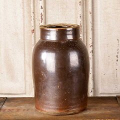 #55578 - Antique&nbsp;Stoneware&nbsp;Canning&nbsp;Storage&nbsp;Jar&nbsp;Crock&nbsp;image