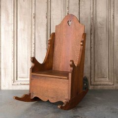 #55585 - Antique&nbsp;Handmade&nbsp;Children's&nbsp;Rocking&nbsp;Chair&nbsp;image