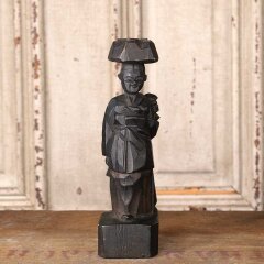 #55758 - Carved&nbsp;Wood&nbsp;Woman&nbsp;&&nbsp;Child&nbsp;Figurine&nbsp;image