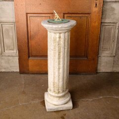 #55841 - Sundial&nbsp;&&nbsp;Stone&nbsp;Pedestal&nbsp;Garden&nbsp;Ornament&nbsp;image