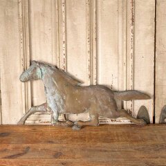 #55845 - 28x15&nbsp;Copper&nbsp;Weathervane&nbsp;Horse&nbsp;Ornament&nbsp;image