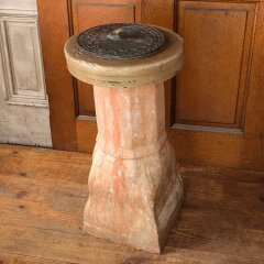 #55851 - Sundial&nbsp;&&nbsp;Chimney&nbsp;Pot&nbsp;Garden&nbsp;Ornament&nbsp;image