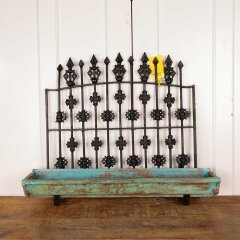 #55854 - Repurposed&nbsp;Iron&nbsp;Window&nbsp;Guard&nbsp;Wall&nbsp;Planter&nbsp;image