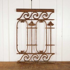 #55880 - 21x30&nbsp;Antique&nbsp;Cast&nbsp;Iron&nbsp;Garden&nbsp;Fence&nbsp;Section&nbsp;image