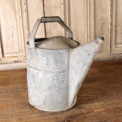#55890 - Antique&nbsp;Galvanized&nbsp;Metal&nbsp;Watering&nbsp;Can&nbsp;image