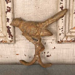 #55911 - 6x6&nbsp;Cast&nbsp;Iron&nbsp;Metal&nbsp;Bird&nbsp;Hook&nbsp;Hardware&nbsp;image