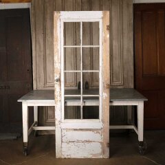 #55938 - 30x81&nbsp;Antique&nbsp;8&nbsp;Lite&nbsp;Wood&nbsp;Storm&nbsp;Door&nbsp;image
