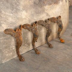 #55956 - Antique&nbsp;Ornate&nbsp;Cast&nbsp;Iron&nbsp;Furniture&nbsp;Feet&nbsp;Set&nbsp;image