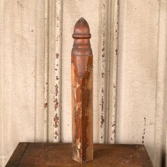 #55971 - Antique&nbsp;Interior&nbsp;Corner&nbsp;Baseboard&nbsp;Trim&nbsp;Block&nbsp;image