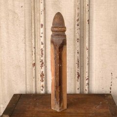 #55972 - Antique&nbsp;Interior&nbsp;Corner&nbsp;Baseboard&nbsp;Trim&nbsp;Block&nbsp;image