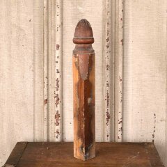 #55973 - Antique&nbsp;Interior&nbsp;Corner&nbsp;Baseboard&nbsp;Trim&nbsp;Block&nbsp;image