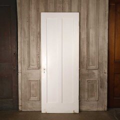 #55984 - 30x80&nbsp;Antique&nbsp;2&nbsp;Panel&nbsp;Wood&nbsp;Interior&nbsp;Door&nbsp;image