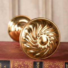 #6882 - Antique&nbsp;Brass&nbsp;Corbin&nbsp;Doorknobs&nbsp;image