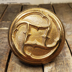 #7834 - Antique&nbsp;Yale&nbsp;&&nbsp;Towne&nbsp;Cologne&nbsp;Bronze&nbsp;Doorknob&nbsp;image